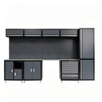 Armoire à outils combinée pour la réparation automobile, armoire de rangement multifonctionnelle pour matériel, poste de travail épaissi pour l'entretien en usine