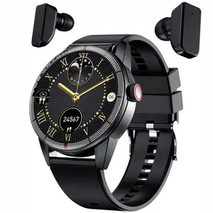 2023 Unique V23 Watch With Earphones 2 in 1 Waterproof Handsfree Reloj Inteligente Smartwatch Smart Watch Tws Earbuds Wireless