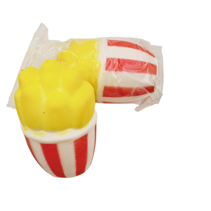 Nouveau jouet à presser réaliste multicolore en forme de frites, en matériau TPR souple, sur le thème alimentaire, jouet anti-stress de la marque ZIMO pour enfants et adultes - Product Image 4