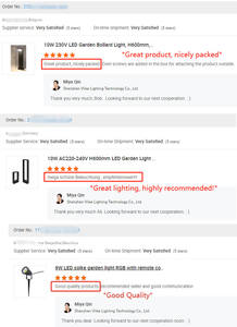 30cm 40cm 60cm 80cm 110V 220V IP65 Moderne Decoratie Vierkante Warmwitte Waterdichte Aluminium Buiten Tuin LED Gazonpaalverlichting - Product Image 2