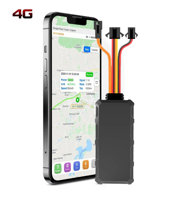 Best Selling V3 4G GPS Tracking Device with Geo-Fence Voice Monitor Compatible with PC Android & IOS Apps