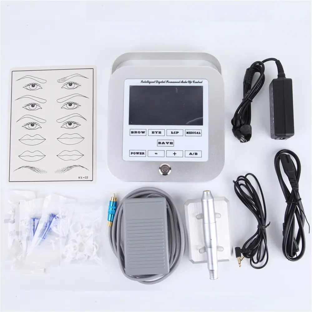 BMX CTD-003 Professional Eyebrow Embroidery Machine Digital permanent makeup Permanent Makeup Machine For Eyeliner Lip