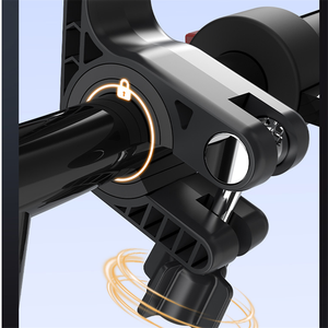 Soporte Universal para Teléfono de Motocicleta con Rotación de 360 Grados °   Soporte Universal para Manillar con Agarre de Silicona Antideslizante y Rotación - Product Image 4