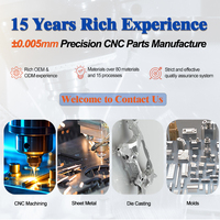 Machine CNC de haute précision à 5 axes modèle 3D métal acier laiton aluminium usinage Laser processus de fraisage plastique
