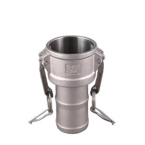 وصلات سريعة عالية الجودة من الفولاذ المقاوم للصدأ وسبائك الألومنيوم ذات سطح أملس من نوع كاملوك A/B/C/D/E/F/DC/DP لتوصيل الخراطيم - Product Image 1