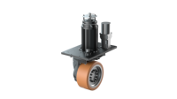 Roue d'entraînement verticale industrielle Mecanum robot DC 8000W 48V Roue horizontale logistique