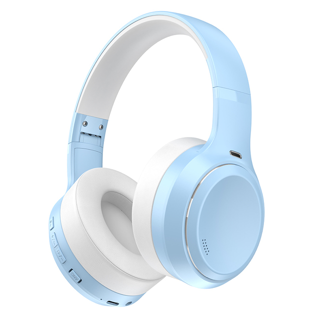 Fresh Stylish ANC Wireless JL 5.4 Ear Headphones 38H Battery LED Low Latency HiFi Sound Comfort Foldable Custom Logo