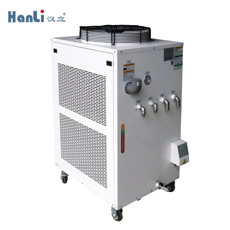 Hanli 220V 4000W Chiler Pendingin Air, Produk Laris 500 L 2019 Pendingin Pendingin Otomatis Disediakan 64L/Menit 10,2 KW 100KG 23A