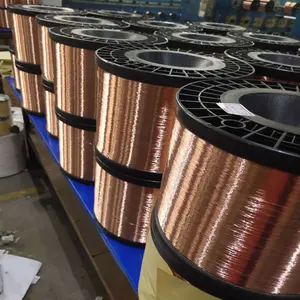 0.2mm 0.3mm 0.4mm Brass Wire 99.99% High Copper Content Pure Copper Wire Cca Ccam Enamelled Copper Wire