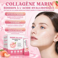 Collagène marin de type III en poudre OEM ODM avec acide hyaluronique et biotine pour la santé de la peau, des cheveux, des ongles et des articulations