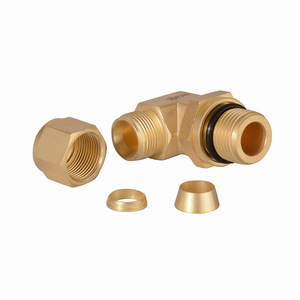 Connecteur coudé en laiton ROKE 2-38 mm pour tubes conformes à la norme britannique - Product Image 5