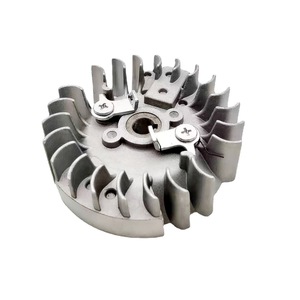 Volante de motosierra de 52 mm tipo mariposa con garras de hierro para piezas de motosierra de gasolina - Product Image 2