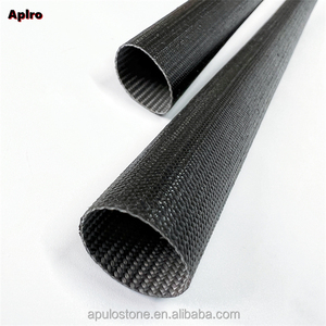 توريد المصنع كم من الألياف الزجاجية عالية الحرارة ، أنبوب العادم ، مقاوم للحرارة - Product Image 5