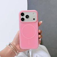Coque de téléphone BAILI Factory Jelly Ice Cream Translucent Fine-ring Magnetic Pattern Anti-drop protection pour iPhone 12 Pro 15 16Plus