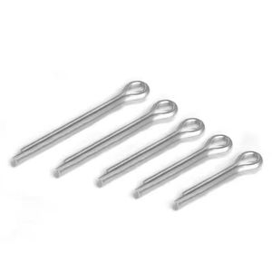 Chốt chia thép không phủ sáng bóng tiêu chuẩn nhà máy <span class=keywords><strong>DIN94</strong></span> GB/T91, chốt lò xo chất lượng cao - Product Image 5