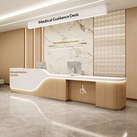 Bureau de travail pour infirmières d'hôpital, comptoir de tri pré-scrutin, bureau de réception pour clinique dentaire, bureau d'information pour centre de santé