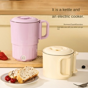 Nouvelle bouilloire électrique sans fil multifonctionnelle en acier inoxydable 1,2 L 1200 W avec arrêt automatique et design pliable pour usage domestique - Product Image 3