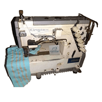 Gebrauchte Kingtex Nähmaschine FT 6500 Coverstitch Flachbett Interlock Second Hand Venta De Maquinas De Coser Usadas Generalüberholt