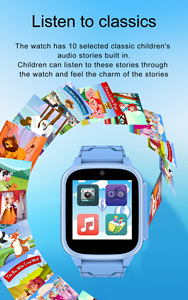 Montre connectée pour enfants XA30 avec double caméra, 15 jeux, lecteur de musique, podomètre, jouet éducatif, cadeau pour garçons et filles - Product Image 6