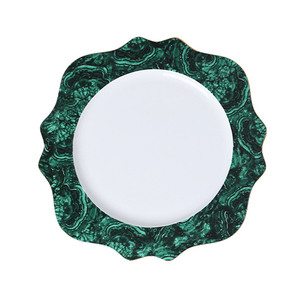 Vaisselle en porcelaine <span class=keywords><strong>de</strong></span> haute qualité <span class=keywords><strong>de</strong></span> couleur émeraude en gros, assiettes à dîner <span class=keywords><strong>de</strong></span> luxe, ensemble <span class=keywords><strong>de</strong></span> vaisselle en céramique pour un usage domestique - Product Image 6