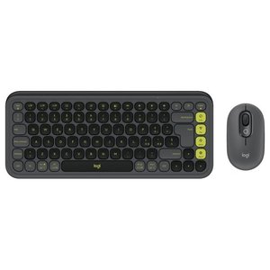 Clavier et souris POP Icon Combo Graphite et Vert 920 013115 - Product Image 1