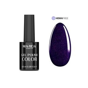 Esmalte de Uñas en Gel Majida Color 8,5 ml, Sin HEMA, Morado Brillante, Gel UV - Product Image 1