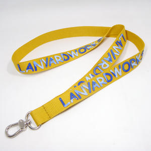 Longes de cou de marque de qualité supérieure avec bracelet en silicone imprimé 2D Logo imprimé en 2D Sérigraphie Matériau polyester durable - Product Image 5