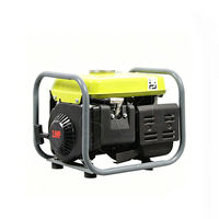 Générateur portable à essence BISON CHINA BS950 380V DC/à lanceur, démarrage à distance, 60Hz, écologique, 63cc, réservoir de carburant de 4L pour usage domestique