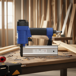 Cloueuse pneumatique Fervi 18 Ga pour charpente en acier et travail du bois - Product Image 3