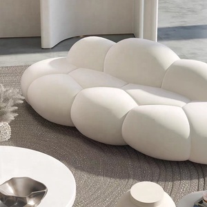 Unique Design <strong>White</strong> Modern Sofa Color Tufted Armless <strong>White</strong> Sofa - Product Image 6