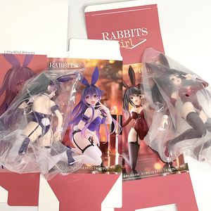 17CM Date a Live Yatogami Tohka <span class=keywords><strong>Tokisaki</strong></span> <span class=keywords><strong>Kurumi</strong></span> Sexy Bunny Girls Anime PVC Figura Figuras Estatua de plástico Estatuilla Modelo Muñeca de juguete - Product Image 2
