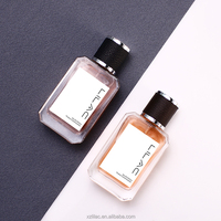 Flacon de parfum personnalisé de 50 ml, flacon de parfum de luxe, flacon en verre vide, emballage