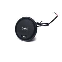 Chargeur de bureau sans fil pour caravanes - Alimentation USB 12V