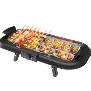 <span class=keywords><strong>Mini</strong></span>-gril portable d'extérieur en fonte, épaissi, sans fumée, au charbon de bois, léger, qualité commerciale, moderne - Product Image 2