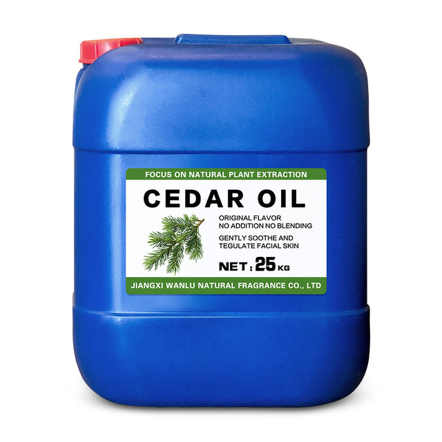 Wholesale 100% Pure Cedar Wood Oil Organic Rich Natural Terpenes 1L Bulk for Skin Care Aromatherapy & Soap Candle Making