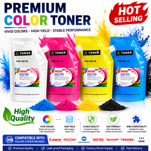Poudre de toner couleur universelle de qualité originale en vrac d'usine, compatible avec Ricoh Mpc2551 <span class=keywords><strong>2550</strong></span> 2051 2000 2500 3000, recharge 250g 1kg - Product Image 1