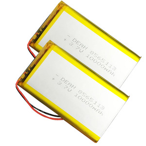 사용자 정의 8565113 10000mah 12000mah <span class=keywords><strong>3.7v</strong></span> 리튬 폴리머 배터리 리튬 이온 셀 충전식 배터리 Lipo 배터리 - Product Image 5