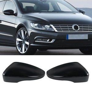 BEVINSEE 2x Cubiertas para Retrovisores para VW Jetta CC # 3C8857537 3C8857538 para Volkswagen Passat 2012 para VW Scirocco 2009-2017 - Product Image 1