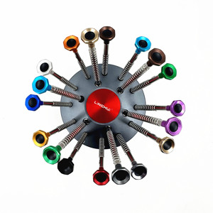 Nuovo Set 2025 di 12 <span class=keywords><strong>Cacciaviti</strong></span> in Acciaio Inossidabile e 6 Penne ad Ago, Strumenti <span class=keywords><strong>per</strong></span> la Riparazione di <span class=keywords><strong>Orologi</strong></span> con Funzione di Regolazione <span class=keywords><strong>per</strong></span> Orologiai - Product Image 2