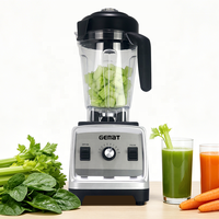 Blender alimentaire électrique multifonction 3 litres 1800W, blender allemand haute performance, blender à jus commercial haute efficacité