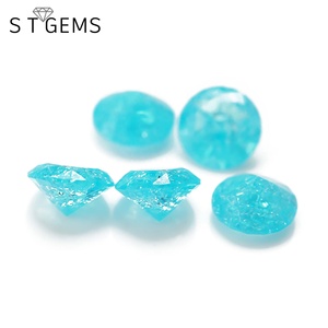 ST Gems Lab creato <span class=keywords><strong>pietra</strong></span> sintetica speciale <span class=keywords><strong>pietra</strong></span> di forma rotonda <span class=keywords><strong>Paraiba</strong></span> Nano in vendita - Product Image 4