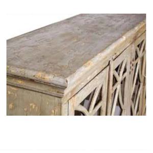 ตู้ไซด์บอร์ดไม้ 4 บาน สำหรับห้องรับประทานอาหาร - Product Image 3