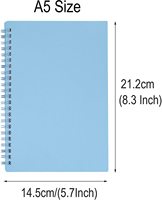 Carnet à spirale A5 personnalisé avec couverture rigide en papier d'art imprimé – Prix abordable