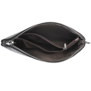 Borsa a Mano da <span class=keywords><strong>Uomo</strong></span> per Affari, Portafoglio a Busta di Grande Capacità, Leggero, con Cinturino da Polso e Rivestimento Impermeabile <span class=keywords><strong>in</strong></span> PU - Product Image 6