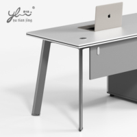 Ensemble table et chaise de bureau, table de travail pour bureau à domicile, ordinateur, bureau de lecture à domicile, table de bureau simple