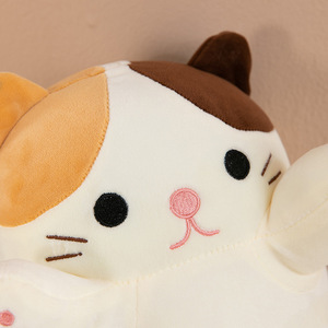 Fat Long <strong>Cat</strong> Big Throw Pillow Cuddle <strong>Cat</strong> <strong>Stuffed</strong> Animal Toys Sleeping Nap Cushion Gery Brown <strong>Black</strong> <strong>White</strong> <strong>Cat</strong> Plush Toy Doll Gift - Product Image 5