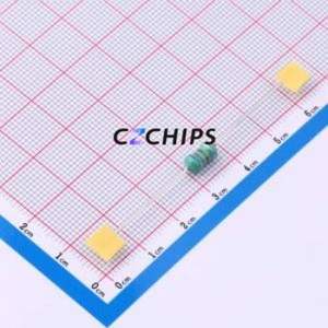 Inductor de Anillo de Color EC0510-6R8M / Componente de Orificio Pasante (THT), D5xL11mm 6.8uH 20% 790mA 250mOhm - Product Image 1