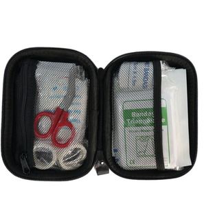 Trousse de premiers secours miniature pratique pour la maison, fournitures approuvées, petit sac de poche pour le camping, les voyages, les situations d'urgence en plein air, utilisation médicale, personnalisable - Product Image 3
