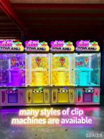 Playfun Machine de jeu à monnayeur 60 pinces Dream Clips Halloween, pour snacks et cadeaux, pour centre de jeux et centre commercial