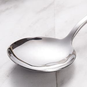 Cuillère à thé en acier inoxydable avec logo personnalisé de différentes tailles Cuillères à dessert en métal Cadeau Couverts en argent Cuillère à café Cuillère à dîner pour la maison - Product Image 5